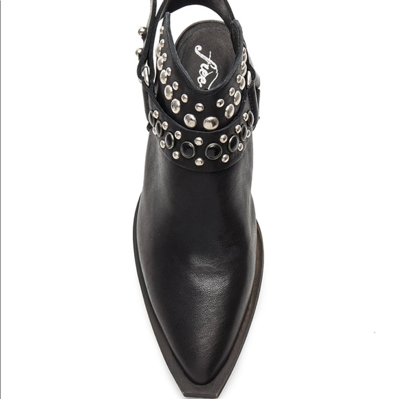 WTB FREE PEOPLE FREE REIGN WESTERN SLINGBACK - Picture 2 of 2